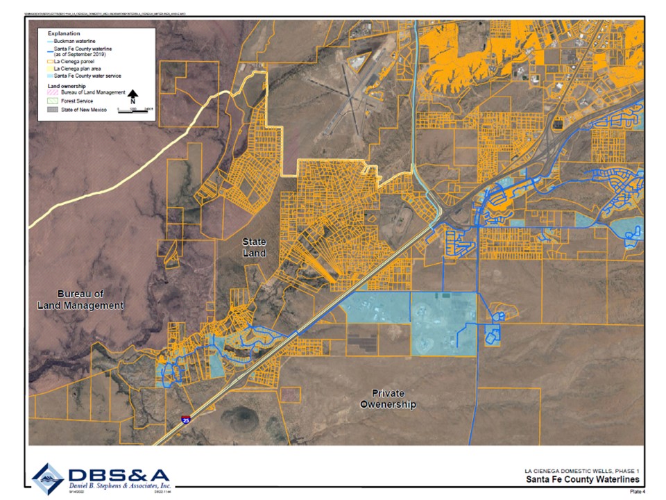 Santa Fe County La Cienega Waterlines